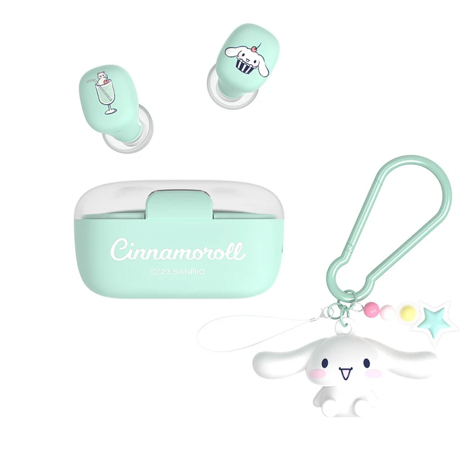 Sanrio TWS Bluetooth Earbuds Cinnamoroll Melody Wireless Headphones Kuromi Sport Touch Control Game Earphones Gifts