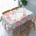 thumbnail image 1 of Sanrio Tablecloth for Hello Kitty Washable Cotton Square Cute Funny Softfor Kitchen & Table Linens 55×70.9 in, 1 of 5