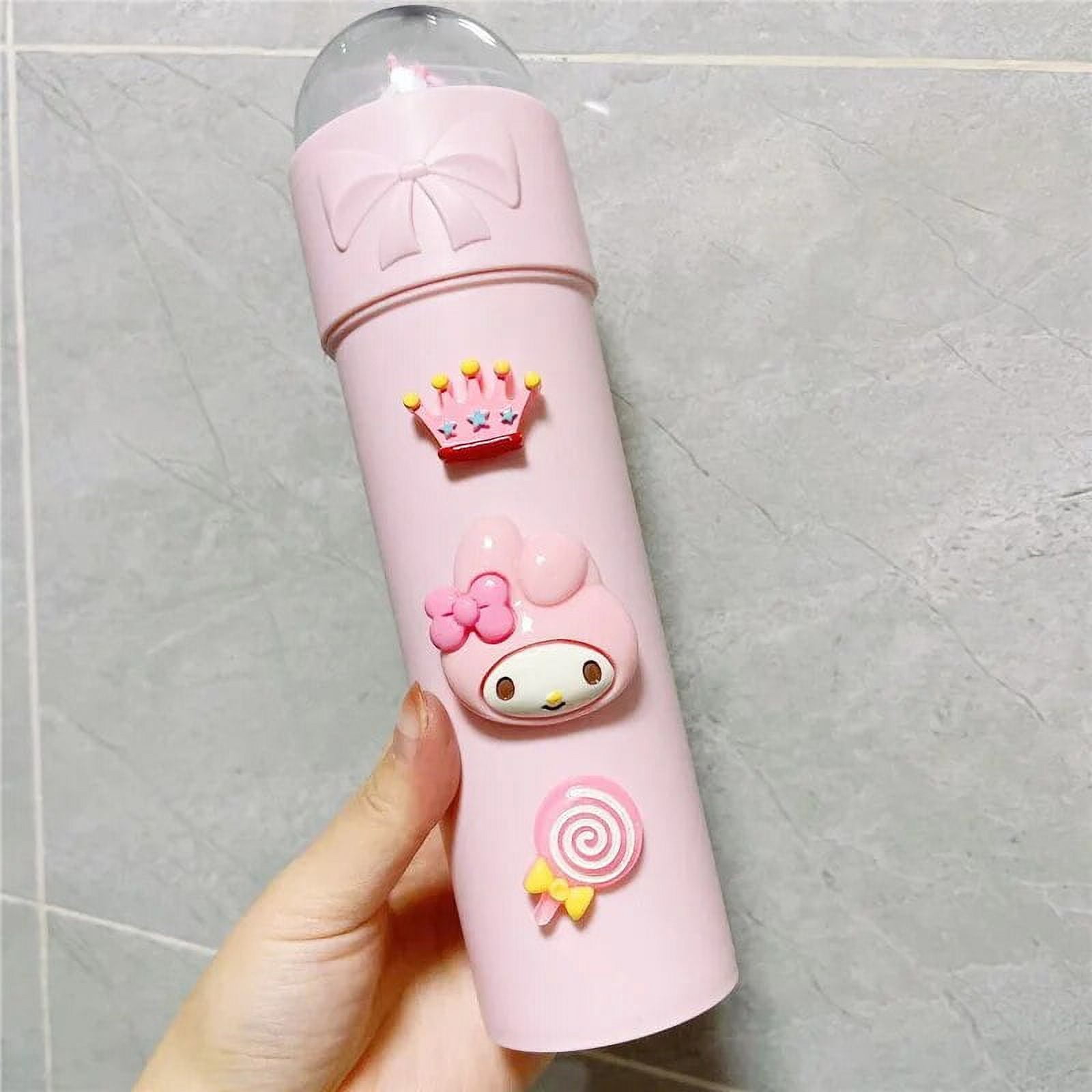 Sanrio Toothbrush Bucket Cute Hello Kitty Toothbrush Box Travel Portable Mouthwash Cup Student