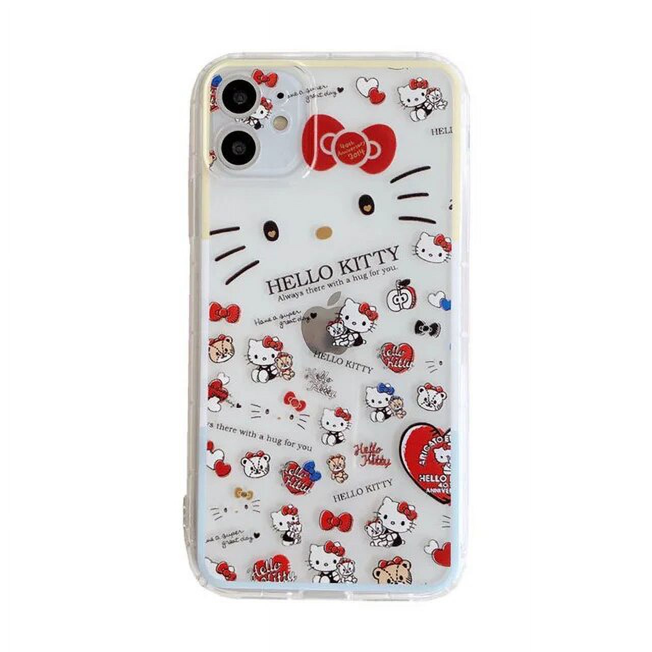 Sanrio Transparent Hello Kitty Cell Phone Case For IPhone Case