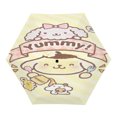 Sanrio UV sunshade manual open and close, compact, portable, UV coating, rain, wind