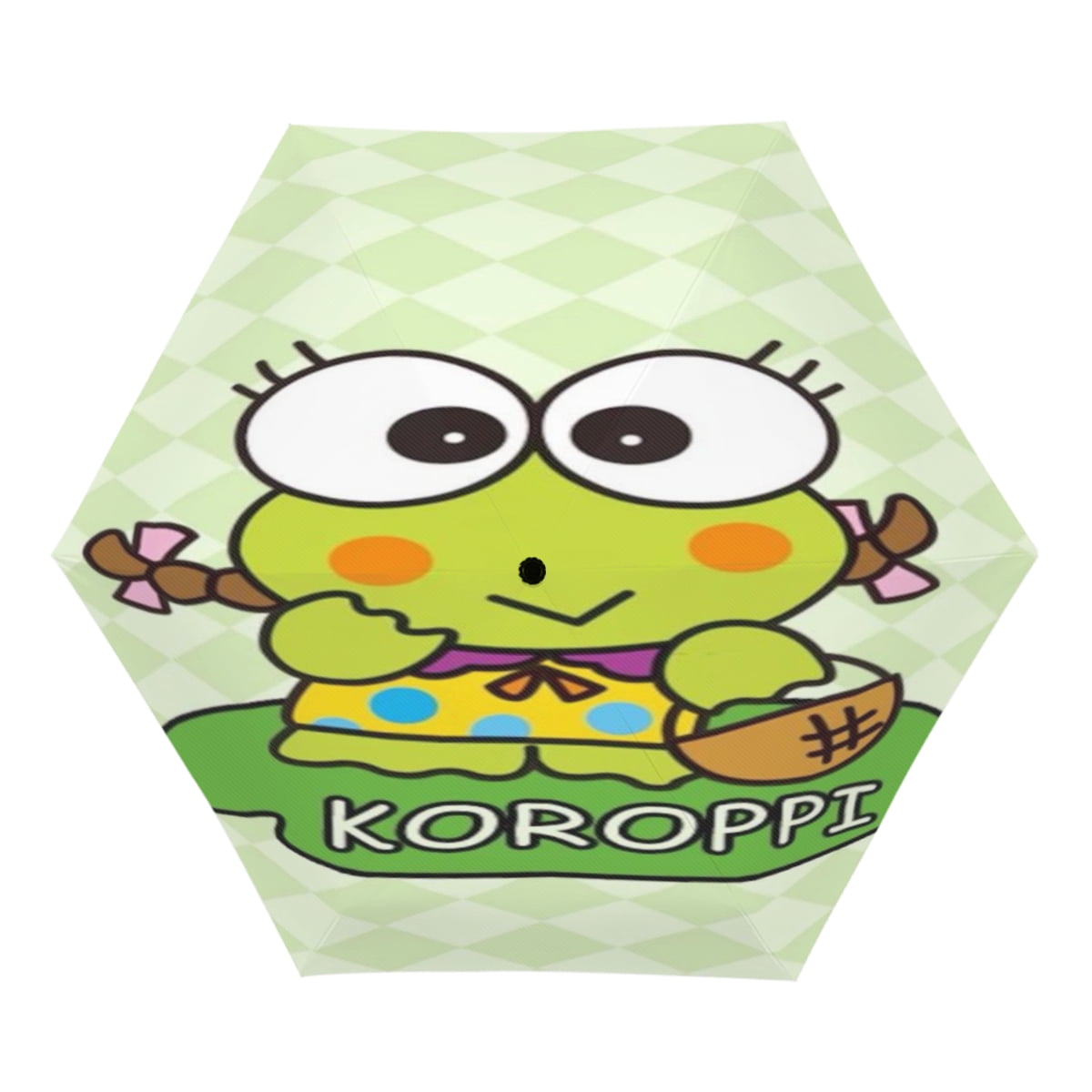Sanrio UV sunshade manual open and close, compact, portable, UV coating, rain, wind