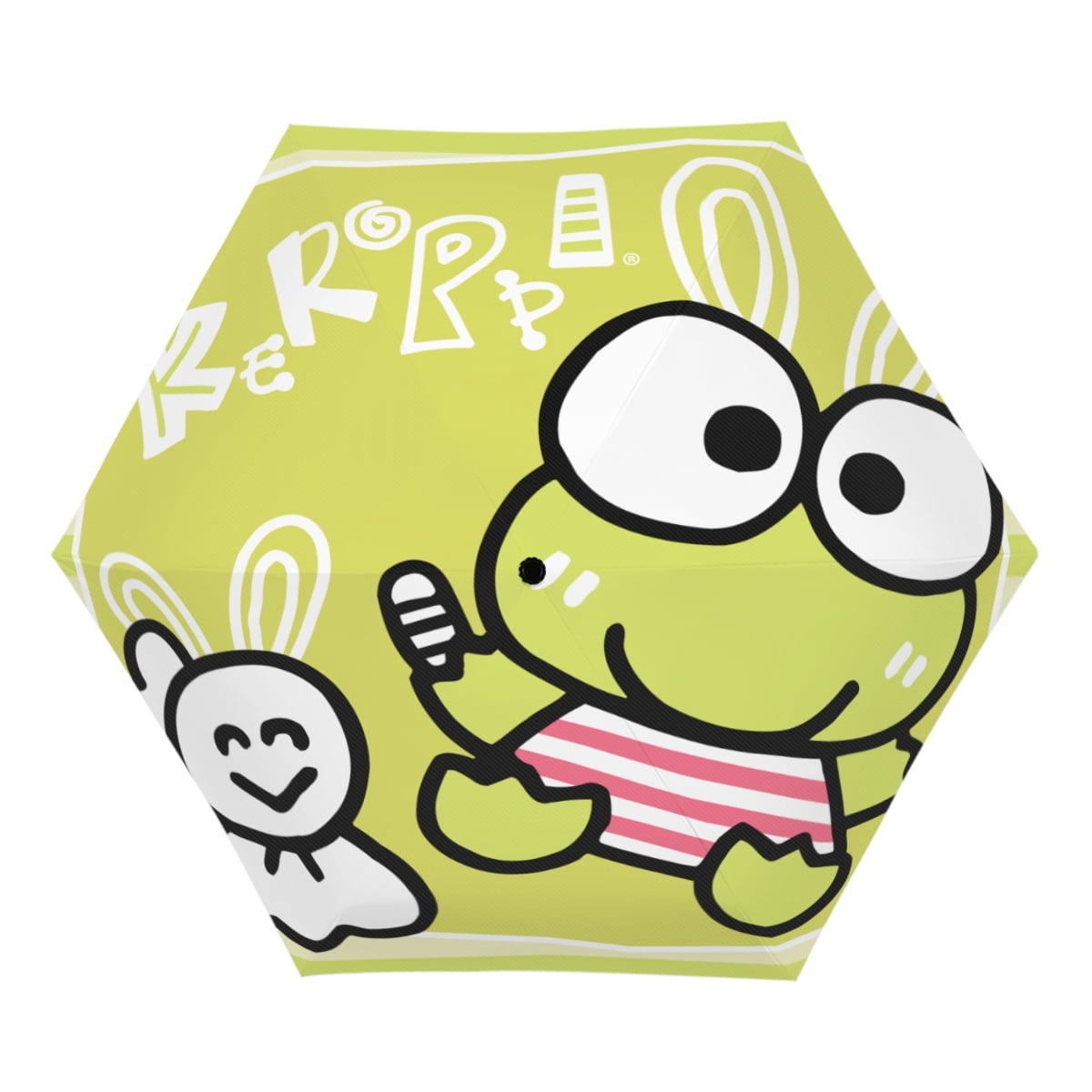 Sanrio UV sunshade manual open and close, compact, portable, UV coating, rain, wind