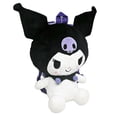 thumbnail image 1 of Sanrio Unisex 16" Hello Kitty Kuromi 14 Plush Polyester and Polyurethane School Backpack, 1 of 2