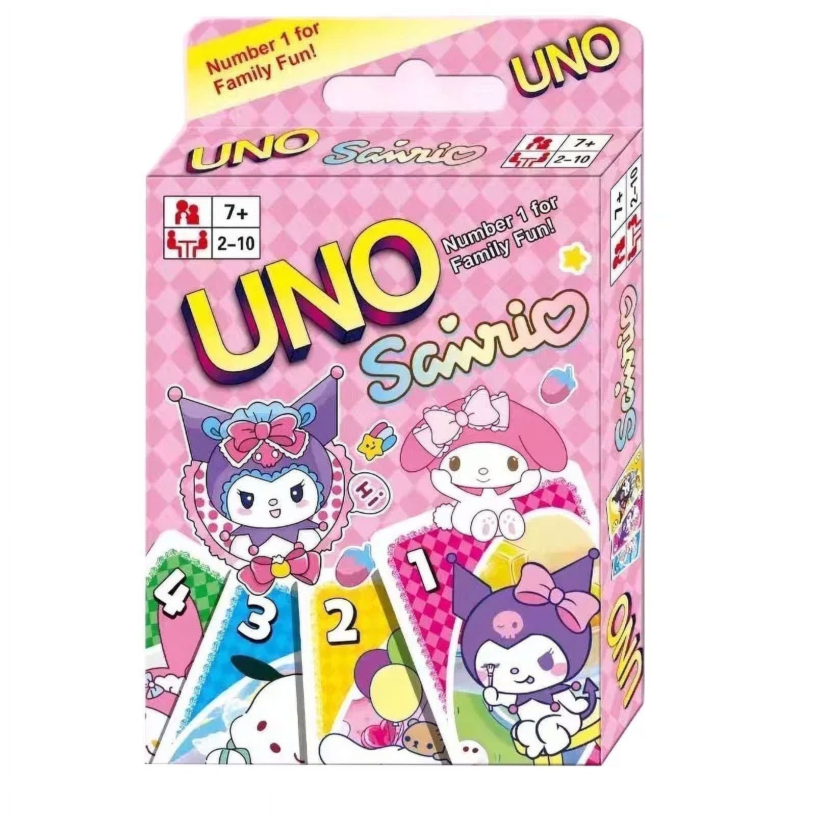 UNO Sanrio Card Game for Kids, Adults & Family Game Night | Hello Kitty, Kuromi, My Melody, & More