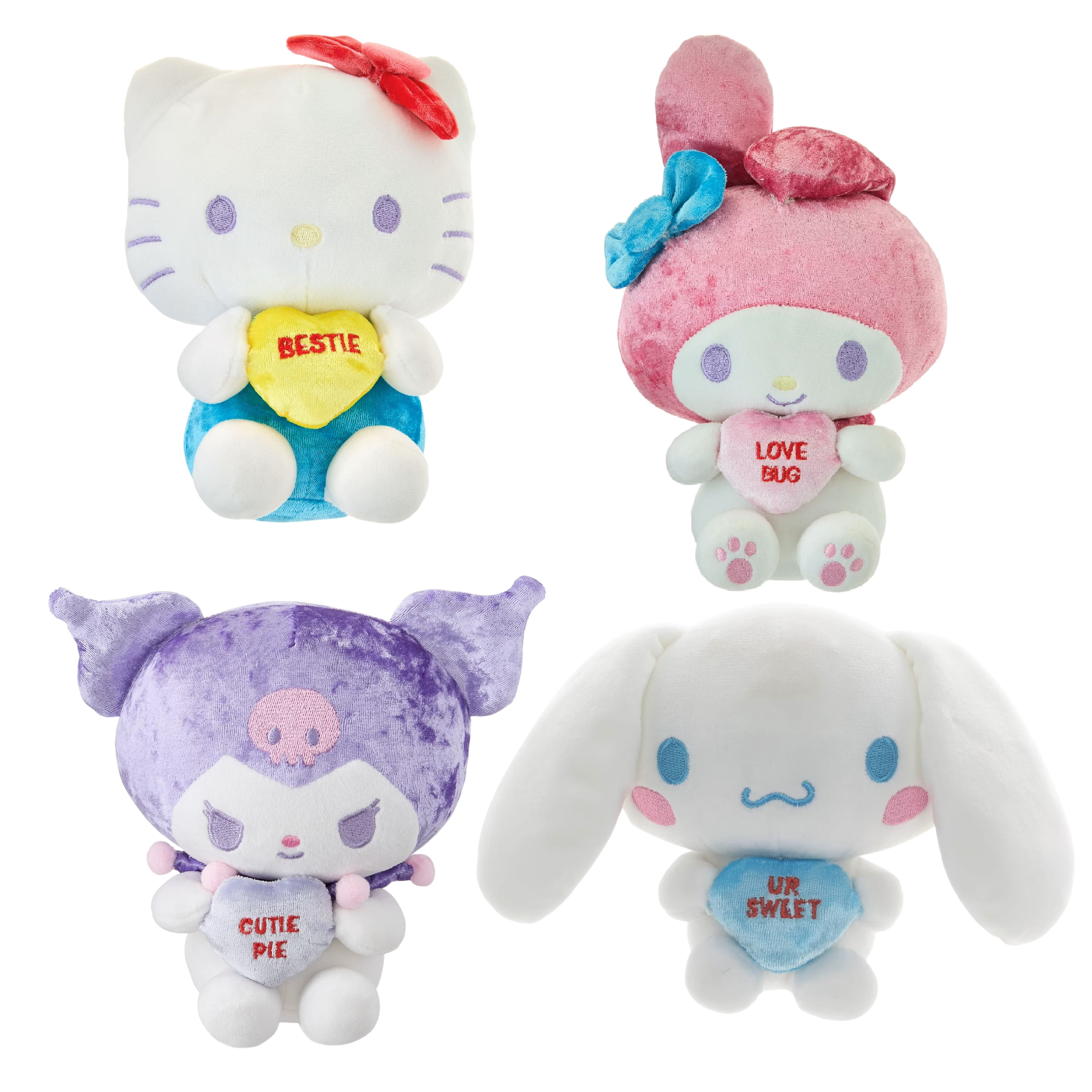 Sanrio Valentine Plush Set – Sugar-Scented Hello Kitty