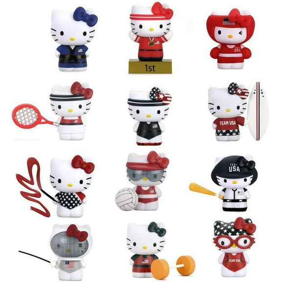 Sanrio Vinyl Mini Figure X Team USA Mystery Box (24 Packs, Window Boxed)