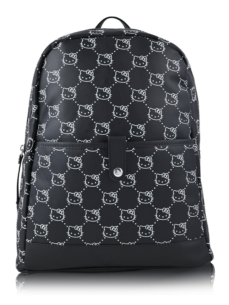 hello kitty black quilted backpack Sanrio for Teens Women Kawaii Faux Leather Daypack, Rucksack, Backpacks for Travel, Gifts for Women (Black Hello Kitty) : Clothing, Shoes & Jewelry The precious Hello Kitty Mini Quilt Bag Charm sparkles with a shimmering pearlescent quilted finish that catches the light beautifully We Heart It