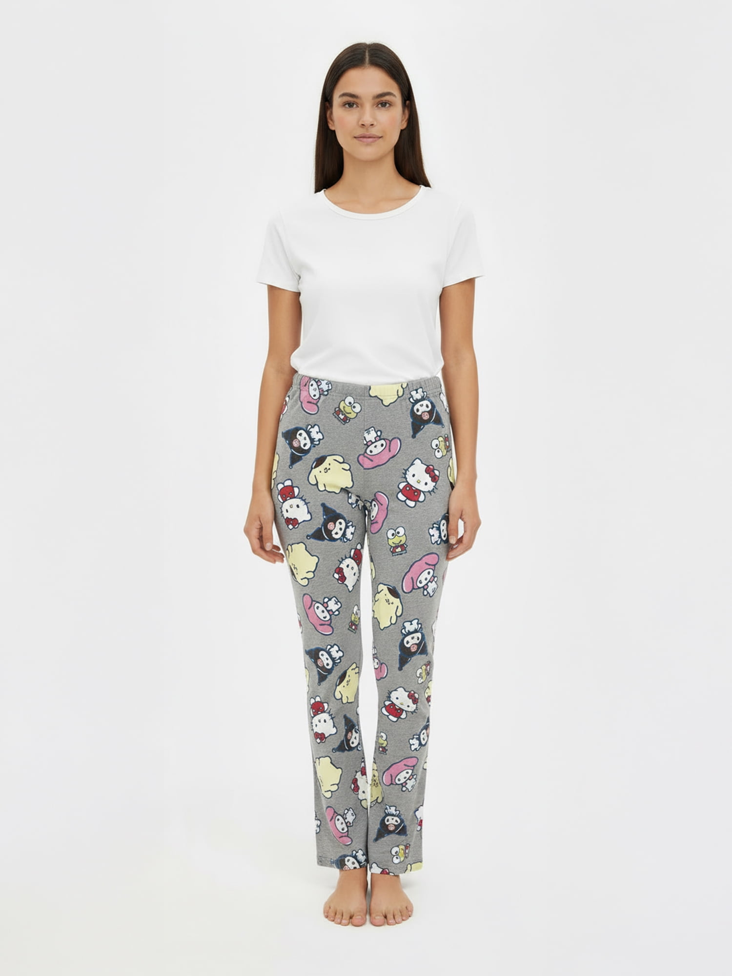 Sanrio, Women's Print Pajama Pants, Friends, Sizes XS-3XL