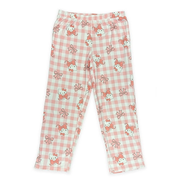 Sanrio, Women's Print Pajama Pants, Hello Kitty Bows, Sizes XS-3XL