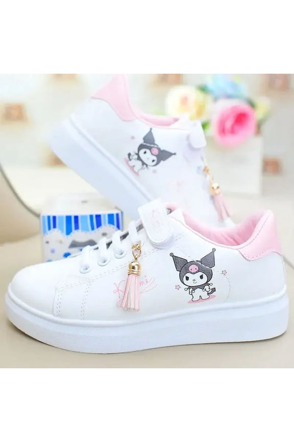 Sanrio casual shoes sneakers melody kuromi spring and autumn running shoes canvas board shoes