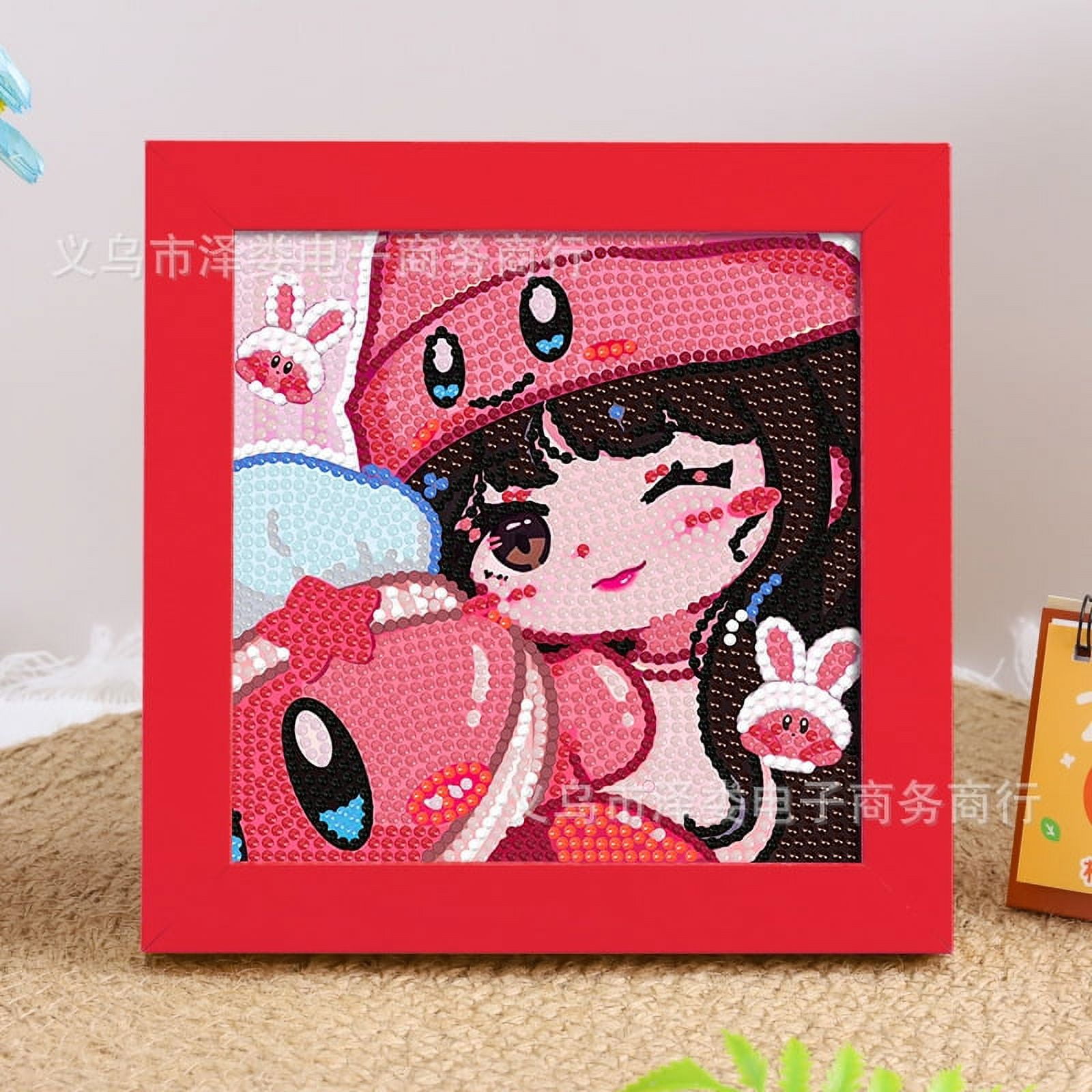 Sanrio girl Diamond painting handmade diy children‘s diamond stickers