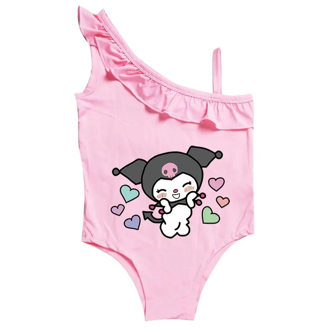 Sanrio hello kitty Girl Swimsuit Children Cartoon One-Piece Swimsuit ...