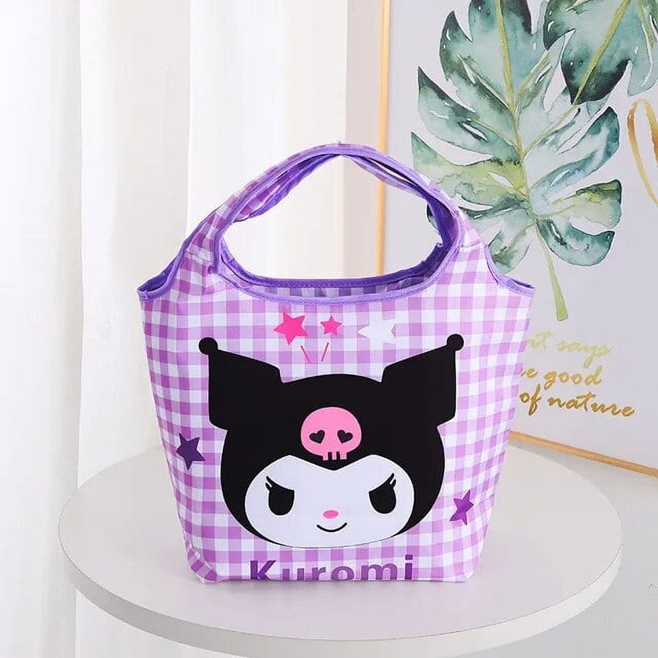 Sanrio hello kitty cartoon insulation bag bento Kuromi lunch box bag ...