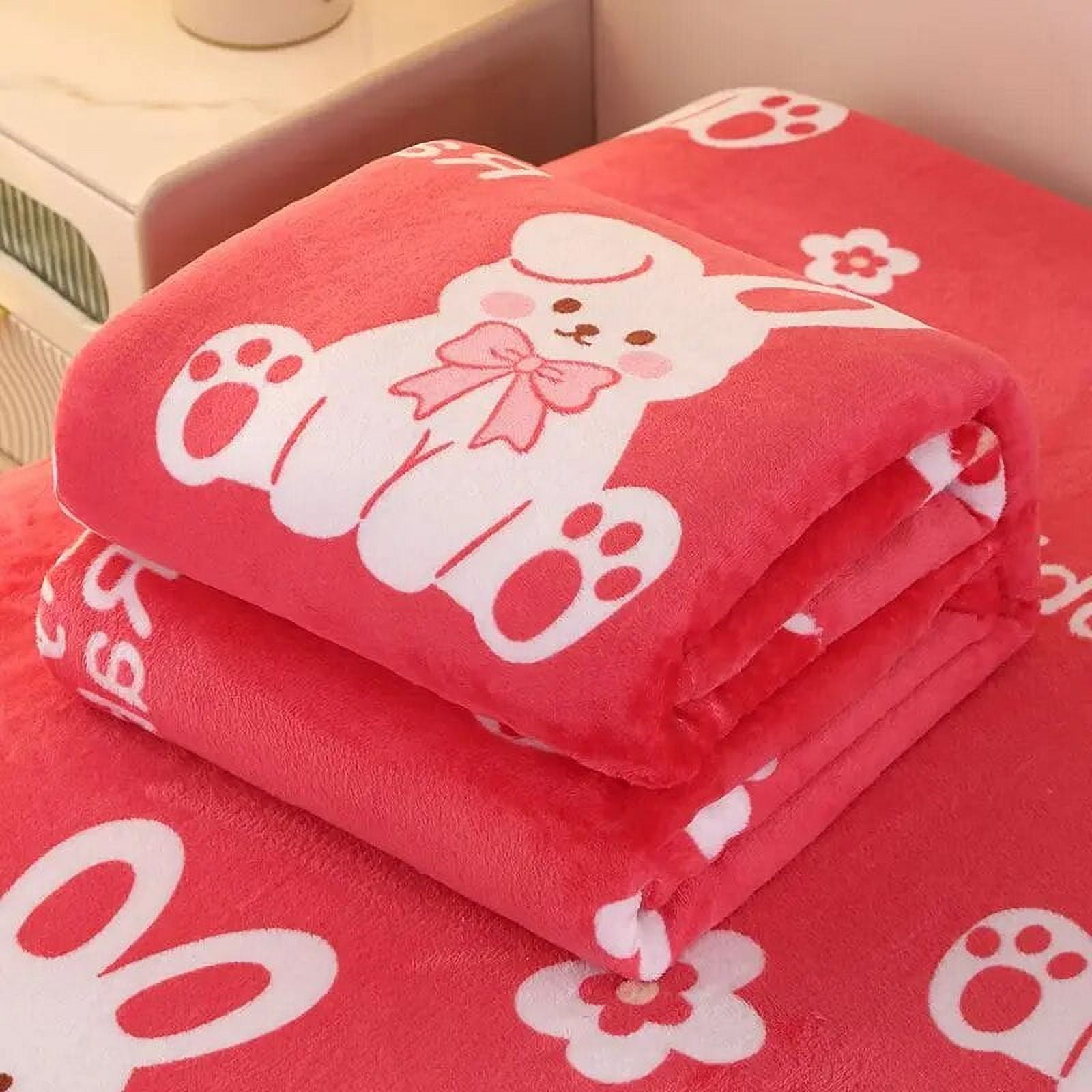 Sanrio hello kitty comforter Girl Spring Autumn Winter Flannelette