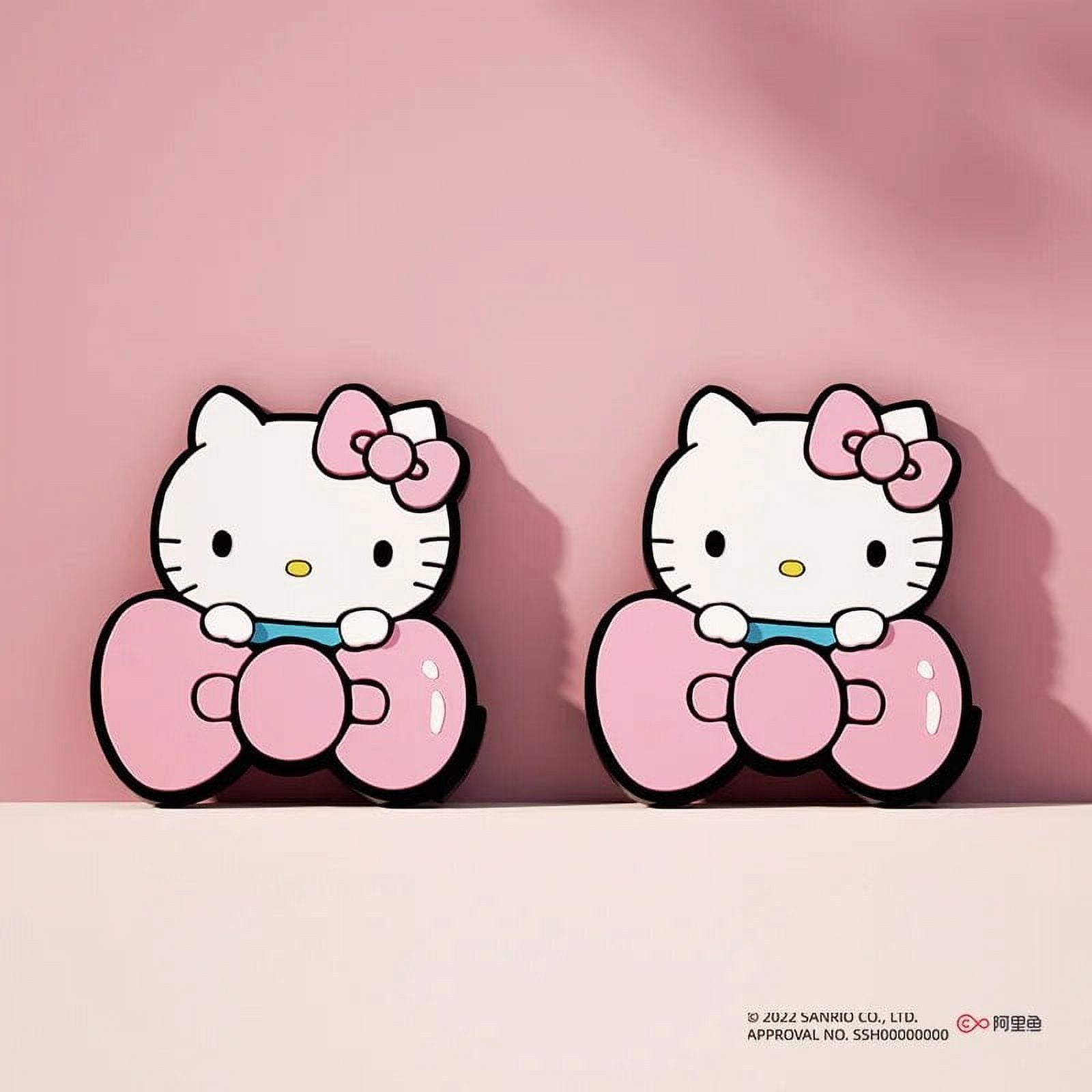 Sanrioed Anime Hello Kitty Car Door Bumper Cartoon Cute Silicone