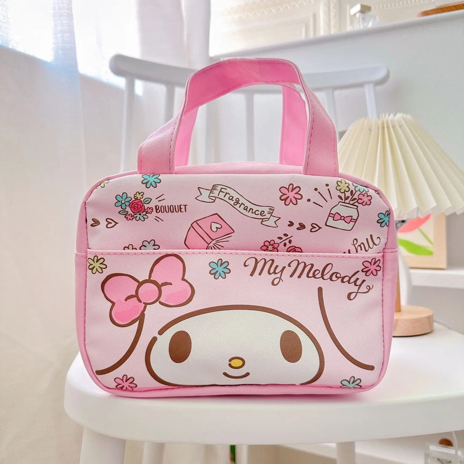 Sanrioed Hello Kittys Kids Bento Bag My Melody Lunch Box Totes