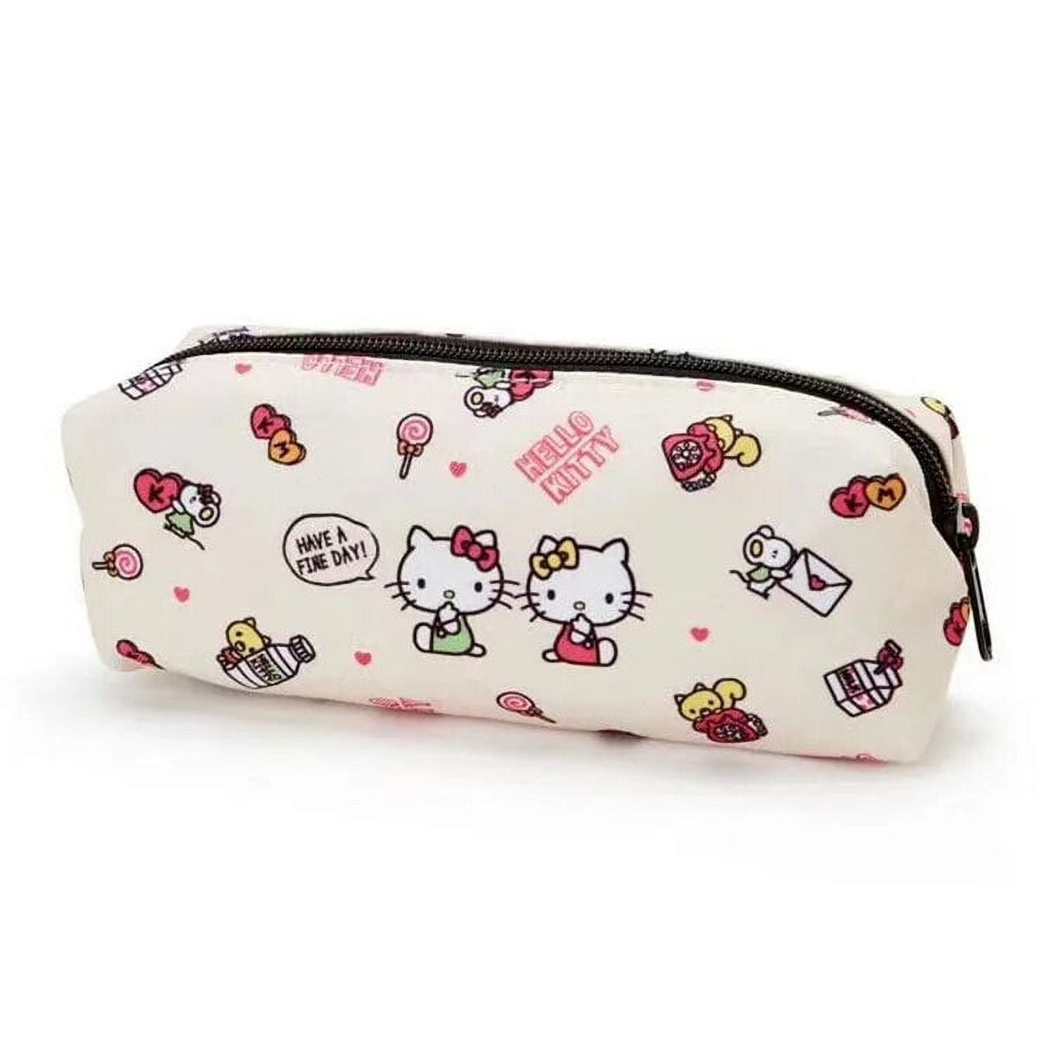 Sanrios Anime Characters Hello Kitty Kuromi Melody Pencil Case Cute ...