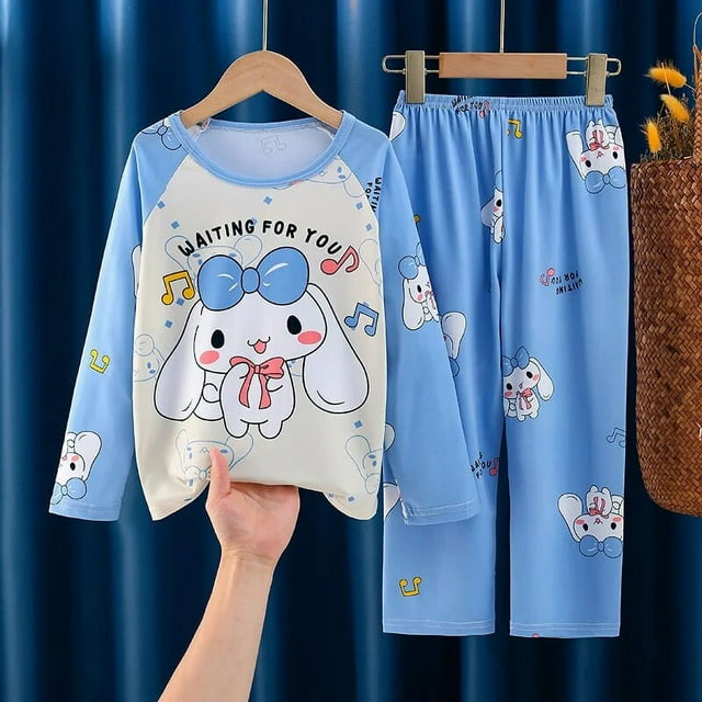 Sanrios Children‘s Anime Pajamas Hello Kittys Cinnamoroll Kuromi ...