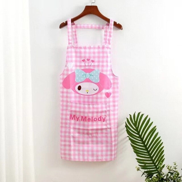 Hello Kitty Gingham Pinafore Apron