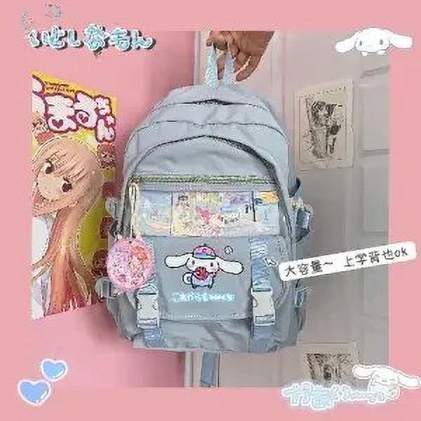 Sanrios Hello Kittys Backpack Anime Kawaii Cartoon Figure Casual