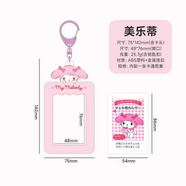 Sanrios Kawaii Kuromi Pochacco Hello Kitty Photocard Holder