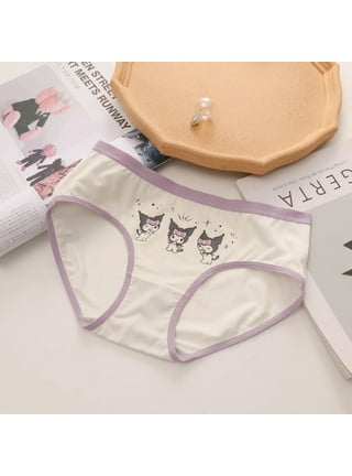 Girl Underwear. Cute Briefs Girls. Pink Anime Lingerie With Comics Print  KISS ME Cheeky Bikini Seamless Panties 21st Birthday Gift for Her -   Singapore