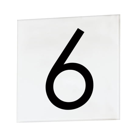 Sans Serif - 4.5 Inch 6/9 Square Tile
