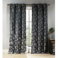 thumbnail image 1 of Sansa Floral Window Curtain Set, 1 of 3