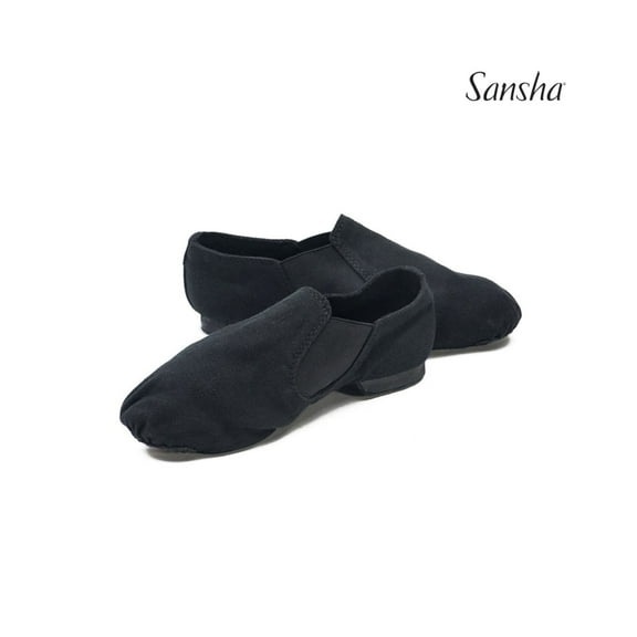 Sansha jazz shoes JS33C lea sole Black 03 M MODERNO