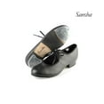 thumbnail image 1 of Sansha TEE-KIDS (TA21MF) Youth Tap Shoes, Canvas with Leather Sole & Fitted Taps, Cappuccino, Size I, 1 of 1