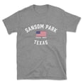 thumbnail image 1 of Sansom Park Texas Patriot Men's Cotton T-Shirt, 1 of 1