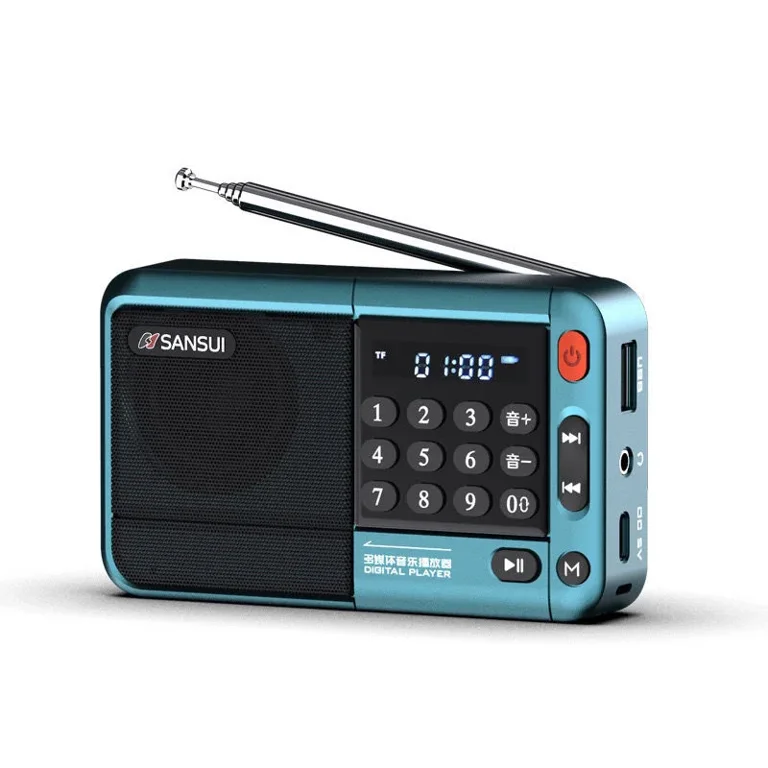 Sansui F33 Retro Radio Wireless Bluetooth Speaker Portable Stereo