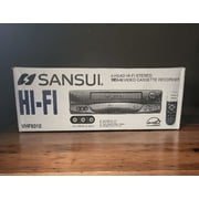Sansui VHF6010 4 Head Hi Fi Stereo VHS VCR VHS Player New