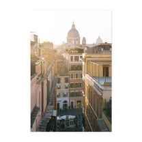 Sant'Ambrogio e Carlo al Corso - Rome Lazio Italy Photography Unframed Wall Art Print 5 x 7 inches