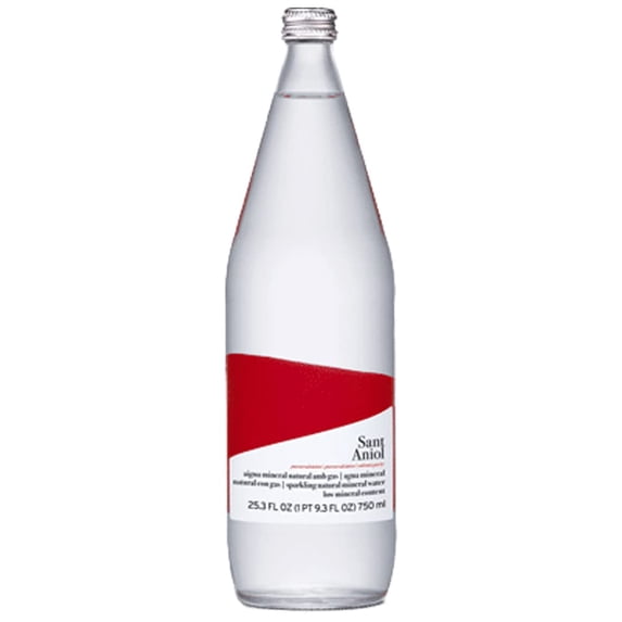 Sant Aniol Classic Natural Mineral Water, Sparkling 750 ml (25.3 fl oz) | 12 Count Case