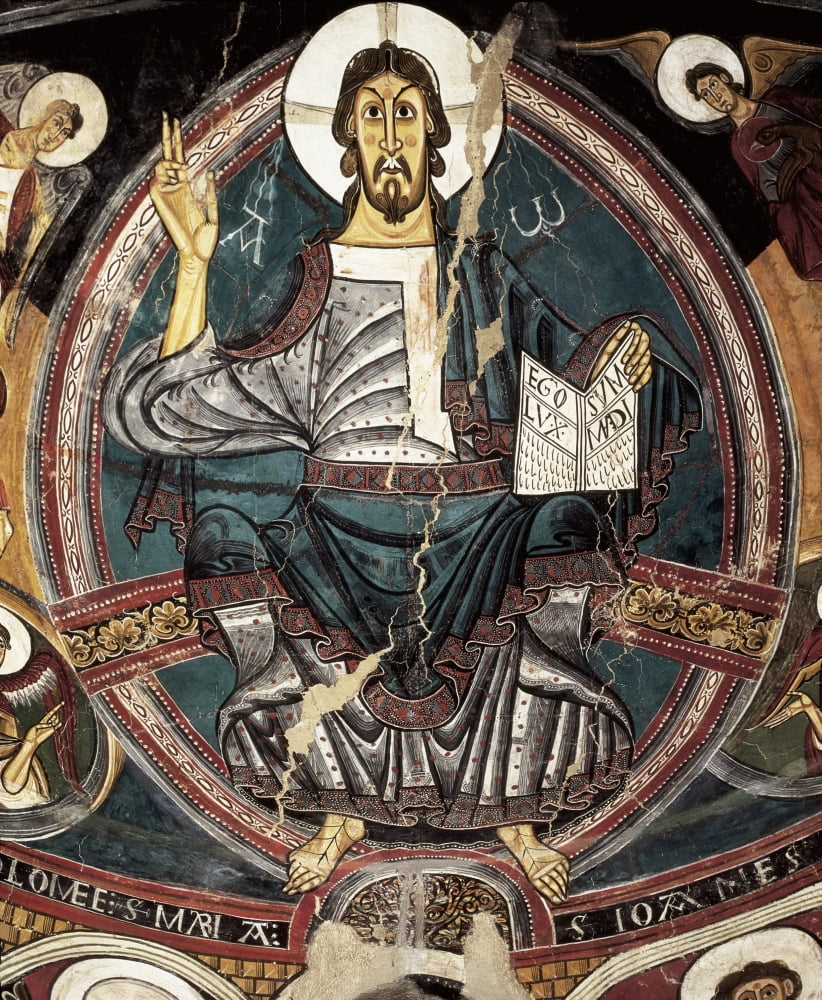 Sant Climent De Ta??ll Master Of (12Th Century) Canvas Art - (18 x 24)