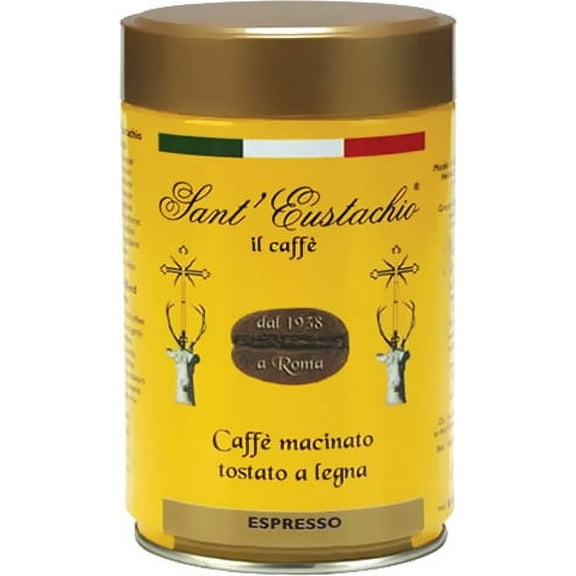 Sant Eustachio Espresso Grind Coffee in Can 8.8oz/250g