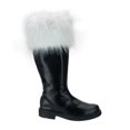 thumbnail image 1 of Santa-108, Black Polyurethane Tall Santa Boot, 1 of 2