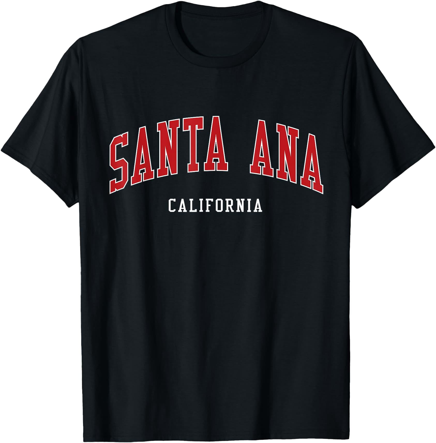 Santa Ana California College University Style T-Shirt - Walmart.com