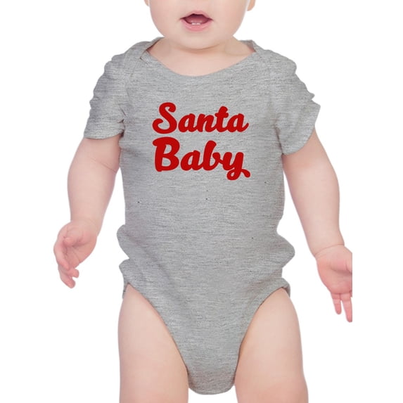 Santa Baby Bodysuit Infant -Smartprints Designs, 18 Months