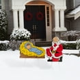 thumbnail image 1 of Santa & Baby Jesus Yard Sign Set, Party Decor, Christmas, 1 Pieces, 1 of 1