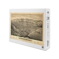 thumbnail image 1 of Santa Barbara, California #1, (1881), Panoramic Map (1000 Piece Puzzle, Size 19x27, Challenging Jigsaw Puzzle for Adults and Family, Made in USA), 1 of 4