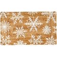 thumbnail image 1 of Santa Barbara Design Studio Christmas Door Mat - Holiday Décor, 34" x 20", Snowflakes, 1 of 1