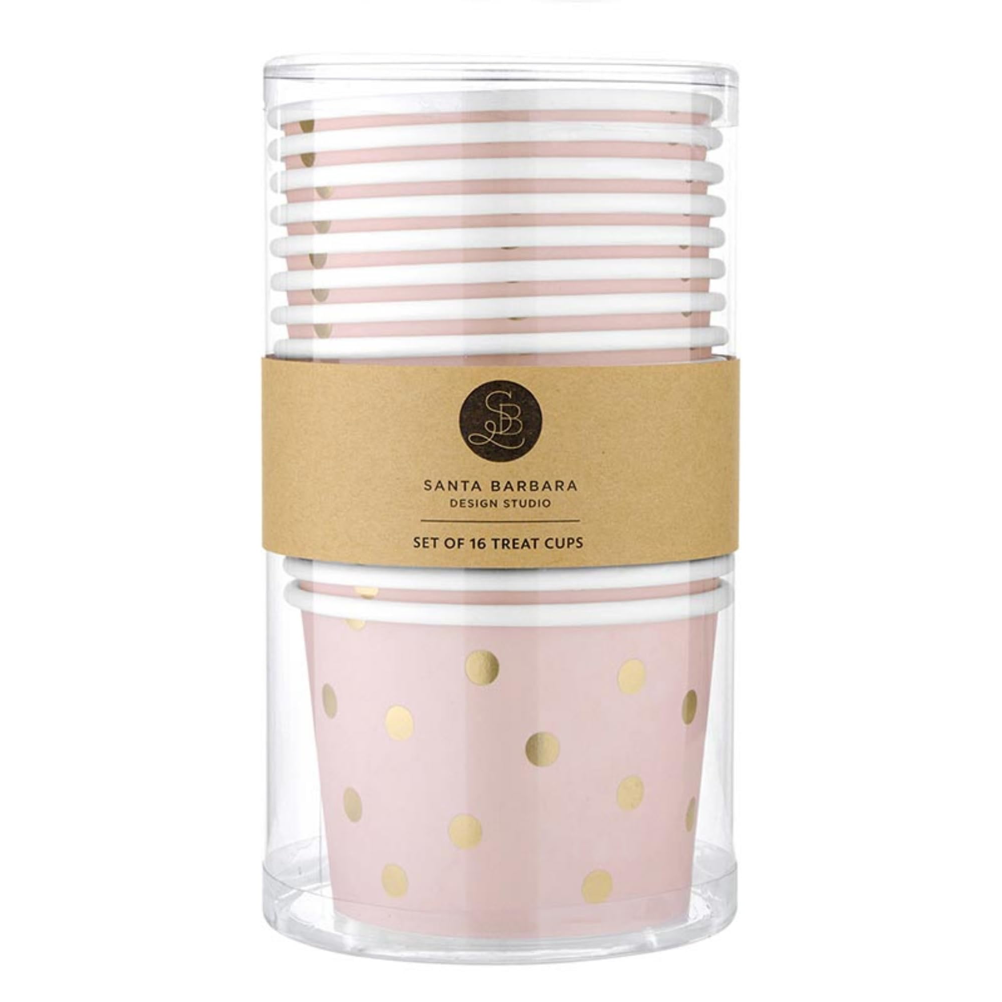 Santa Barbara Design Studio Disposable Ice Cream Party Cups 16-Count ...