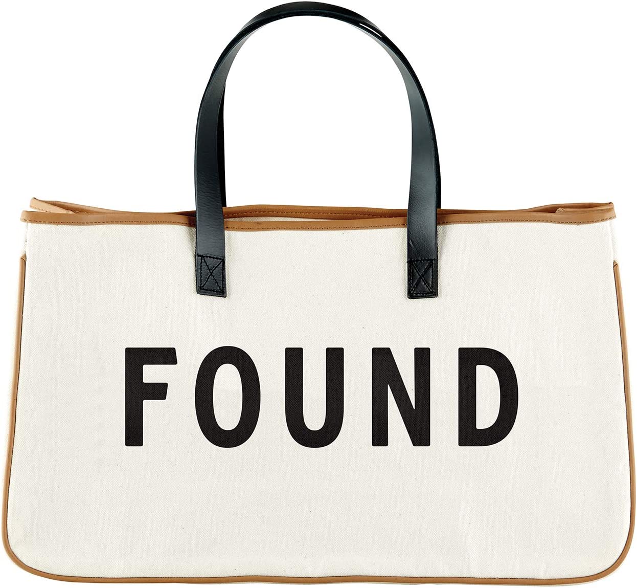 Santa Barbara Design Studio Hold Everything Canvas Tote, Large, Found