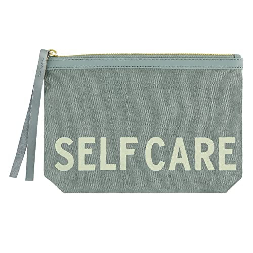 Hold Everything Canvas Zippered Pouch