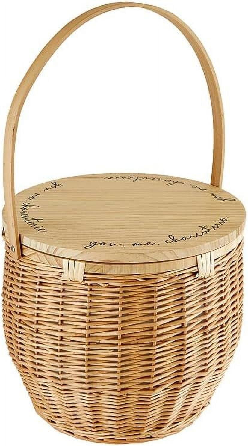 Santa Barbara Design Studio Picnic Baskets Fully Insulated Large Wicker