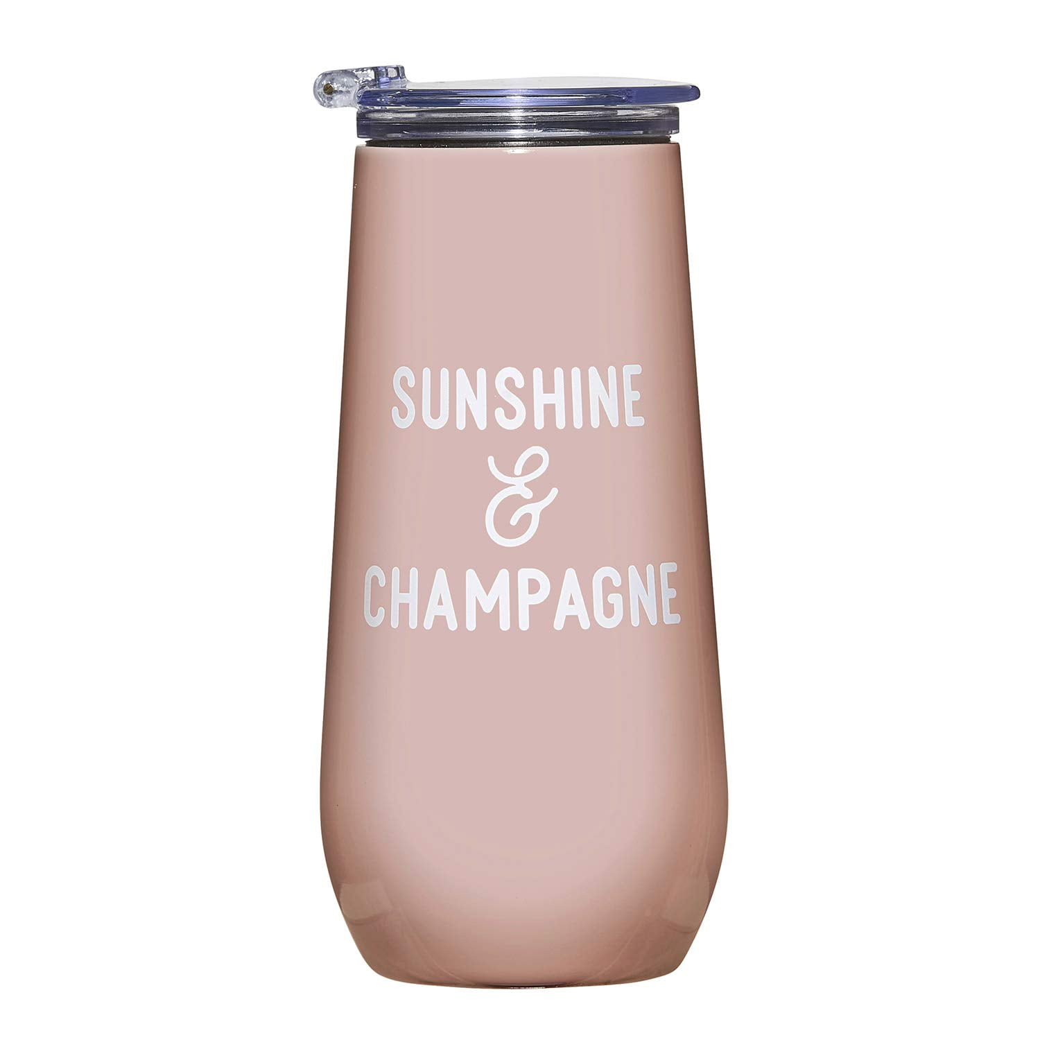 Santa Barbara Design Studio SIPS Drinkware Champagne Tumbler, 12-Ounce, Sunshine