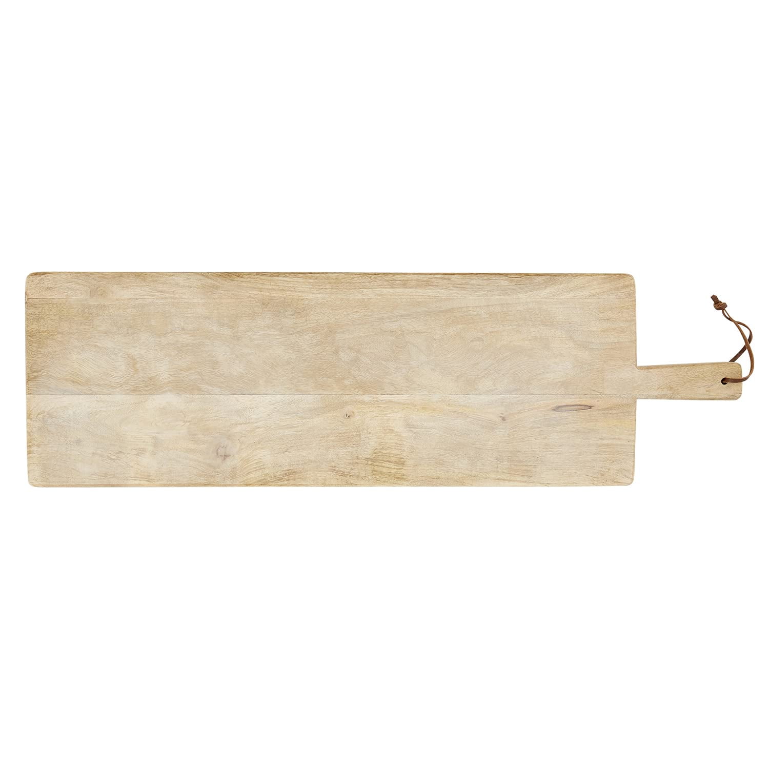 Blonde Mango Wood Charcuterie Plank Board, 40 x 12-Inch
